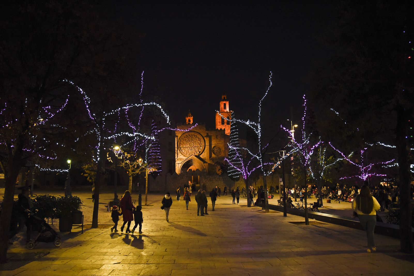 Llums de Nadal. Foto: Bernat Millet.