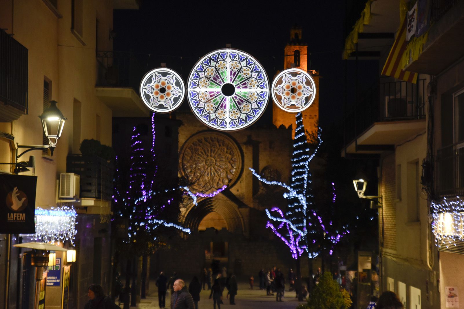 Llums de Nadal. Foto: Bernat Millet.