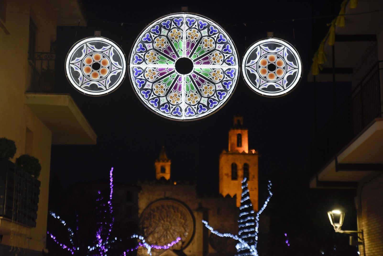 Llums de Nadal. Foto: Bernat Millet.