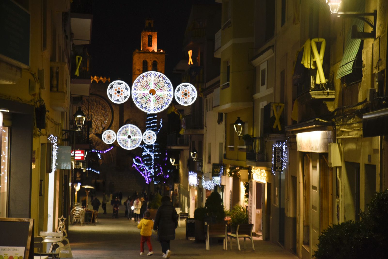 Llums de Nadal. Foto: Bernat Millet.