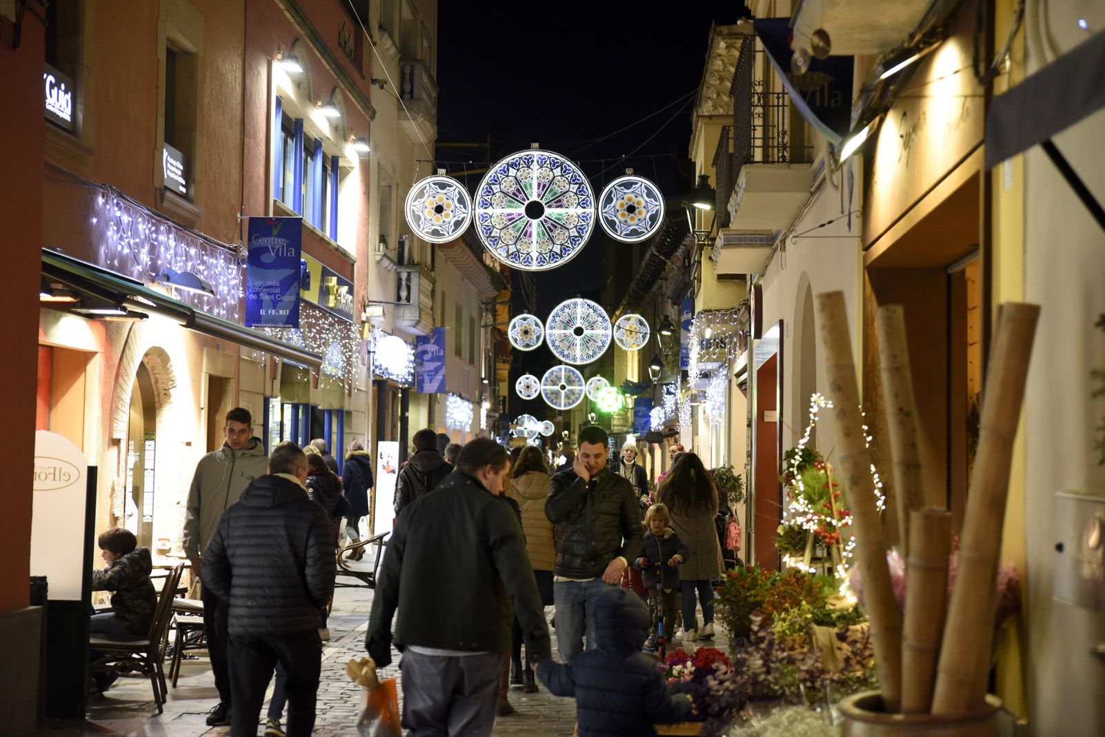Llums de Nadal. Foto: Bernat Millet.