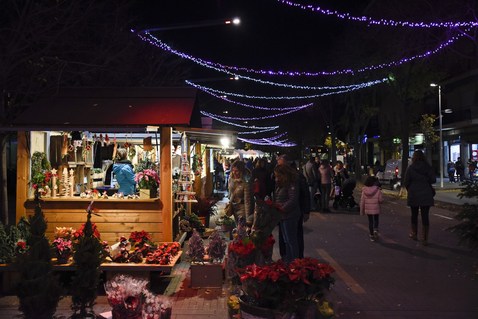 La fira de Nadal. Foto: Bernat Millet.