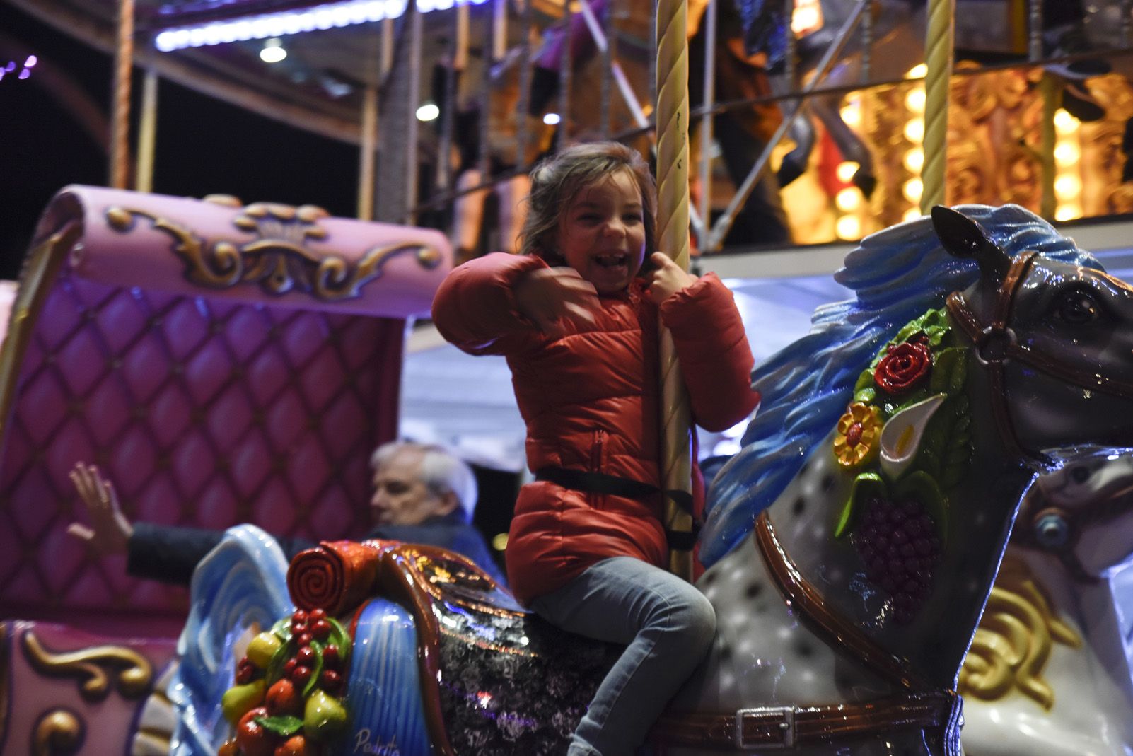 El carrusel de nadal. Foto: Bernat Millet.