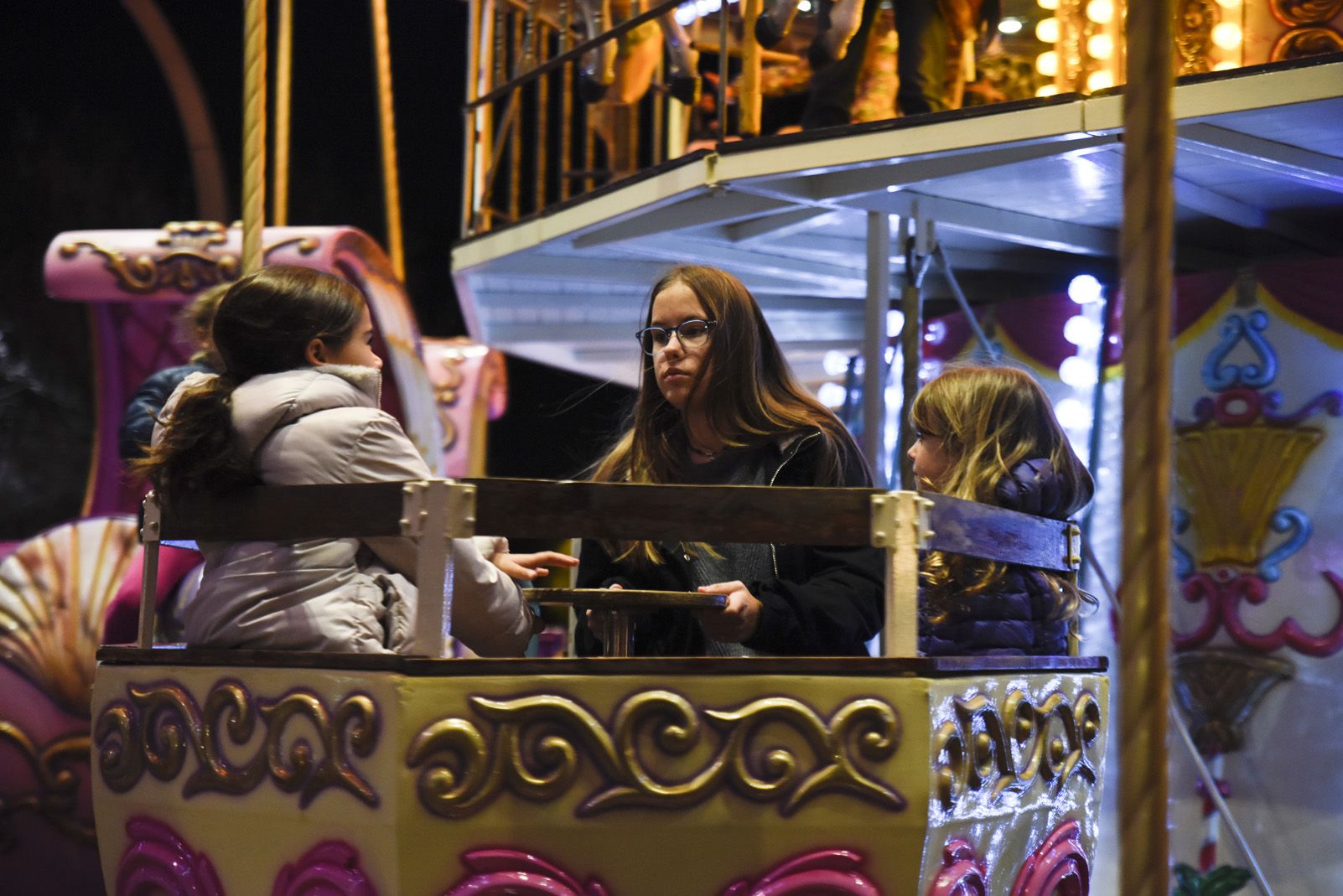 El carrusel de nadal. Foto: Bernat Millet.