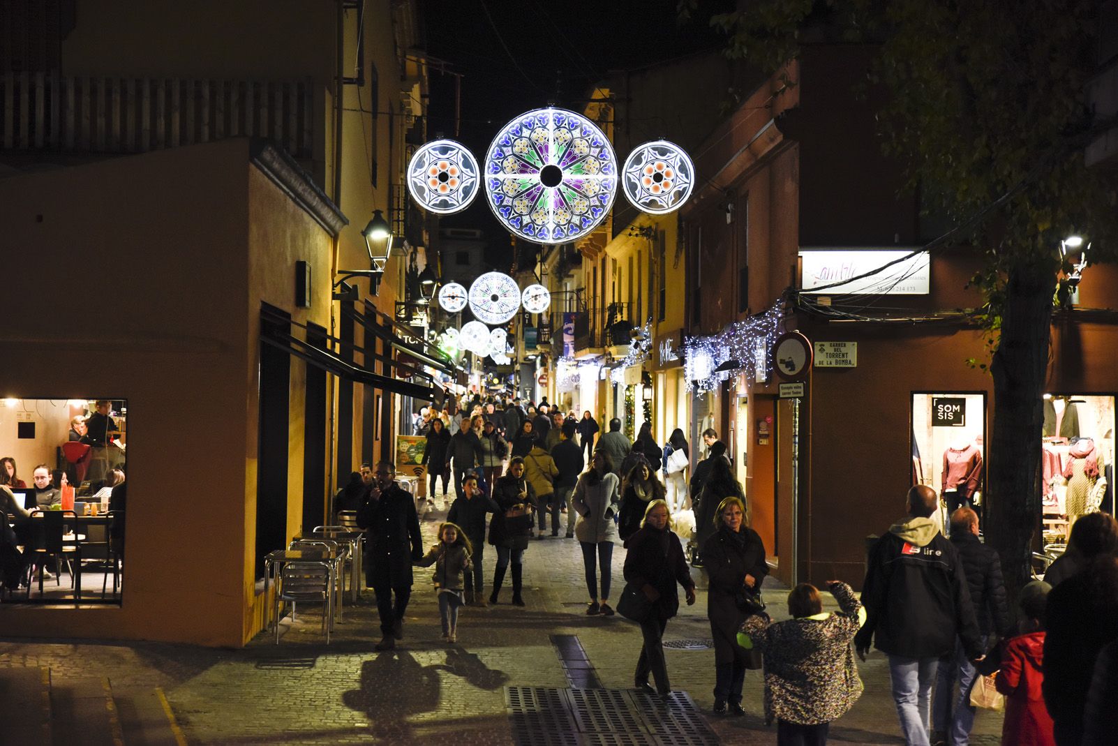 Llums de Nadal. Foto: Bernat Millet.