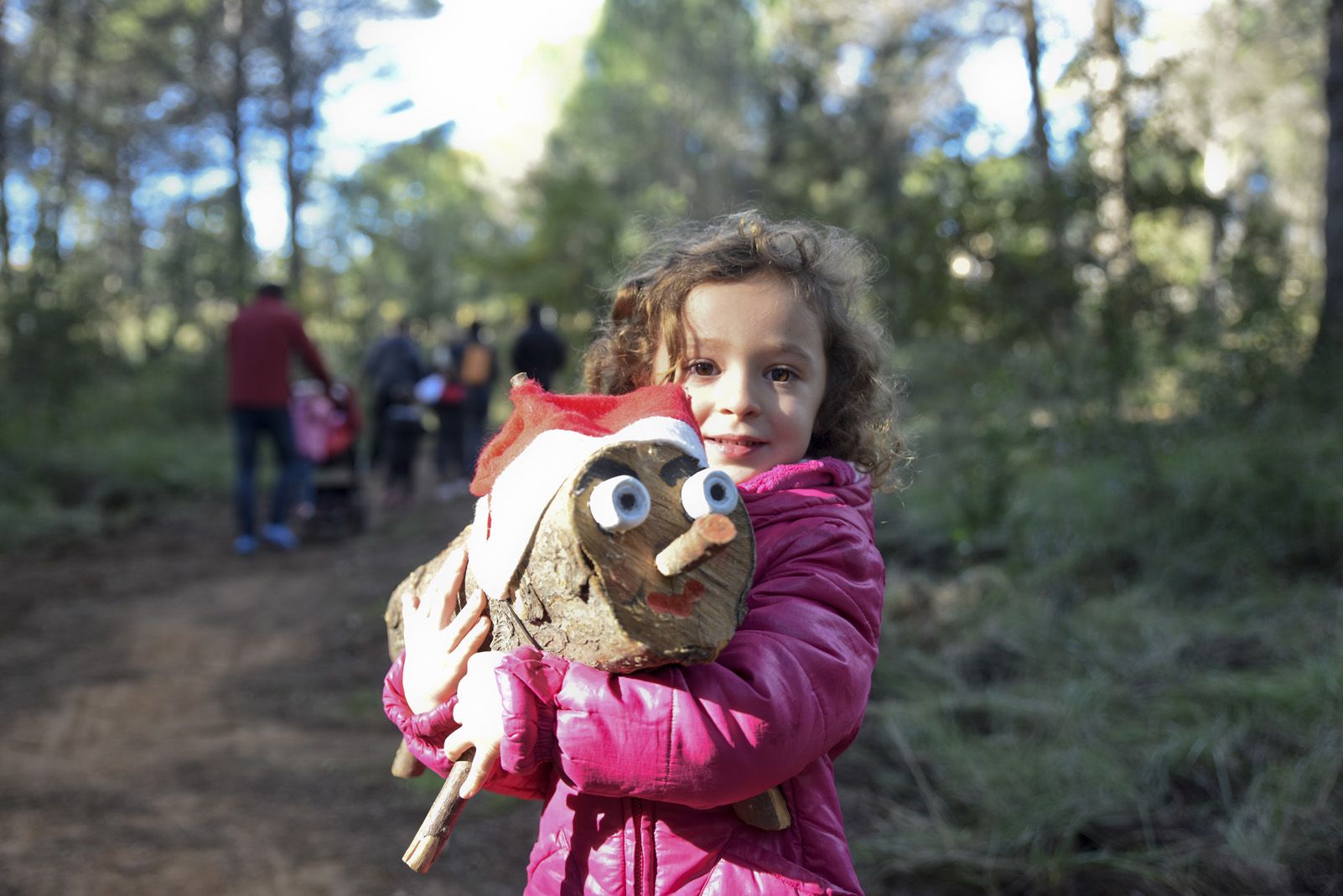 Cacera de tions al bosc de Volpelleres. Foto: Bernat Millet.