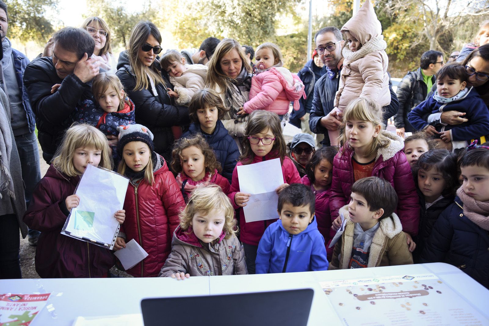 Cacera de tions al bosc de Volpelleres. Foto: Bernat Millet.