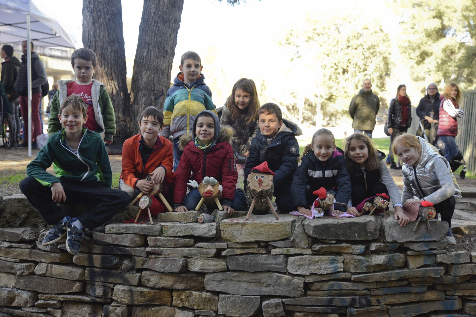 Cacera de tions al bosc de Volpelleres. Foto: Bernat Millet.