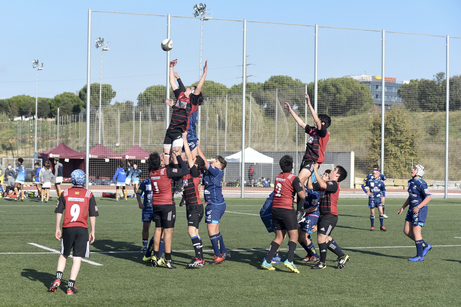 El CR Sant Cugat ha guanyat (31-0) al VRAC de Valladolid. FOTO: Bernat Millet