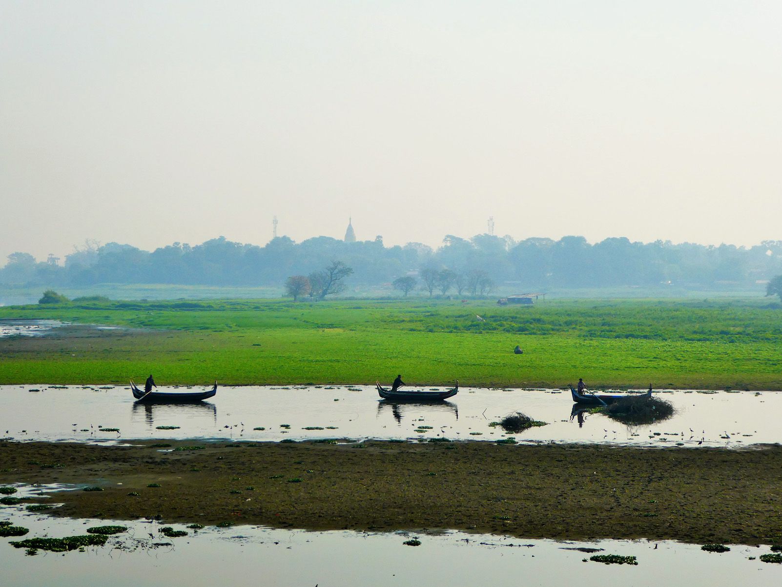 José Antonio Lorenz "vistas desde el puente de teca U bein"