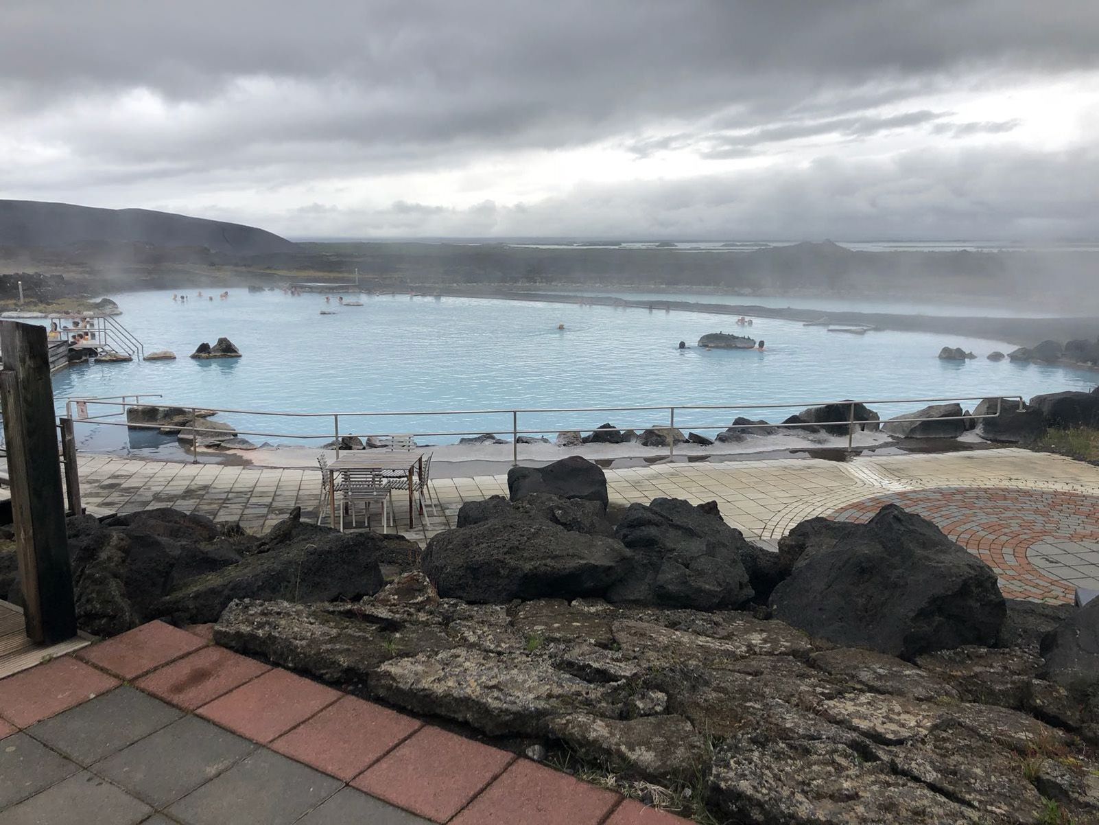 RAMON COSTA BARRIERAS "Banys islandesos a Mývatn"