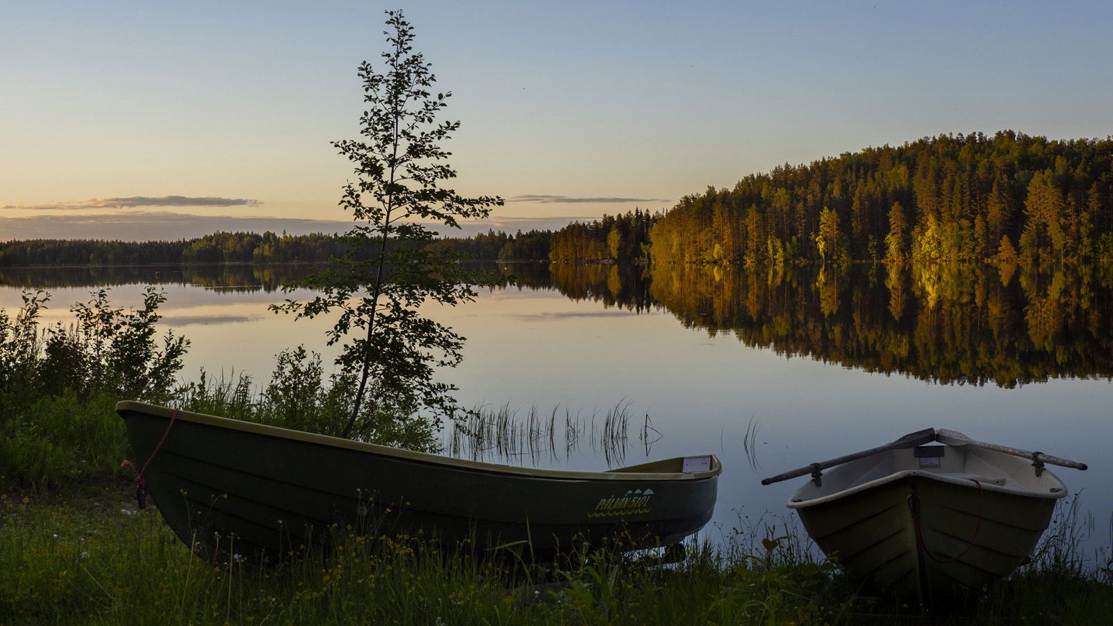 Santi Fort "Tranquil llac Konnevesi"
