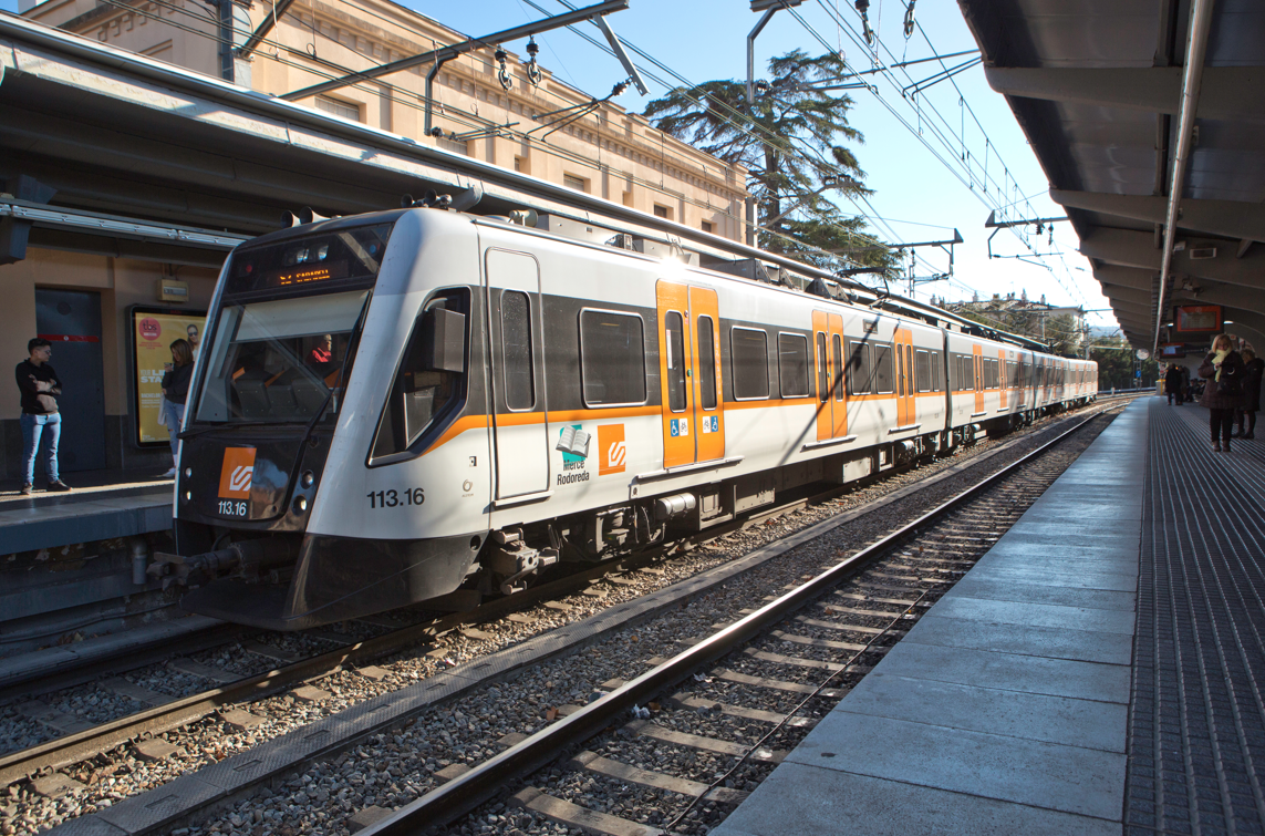 Estació de Sant Cugat FOTO: Artur Ribera