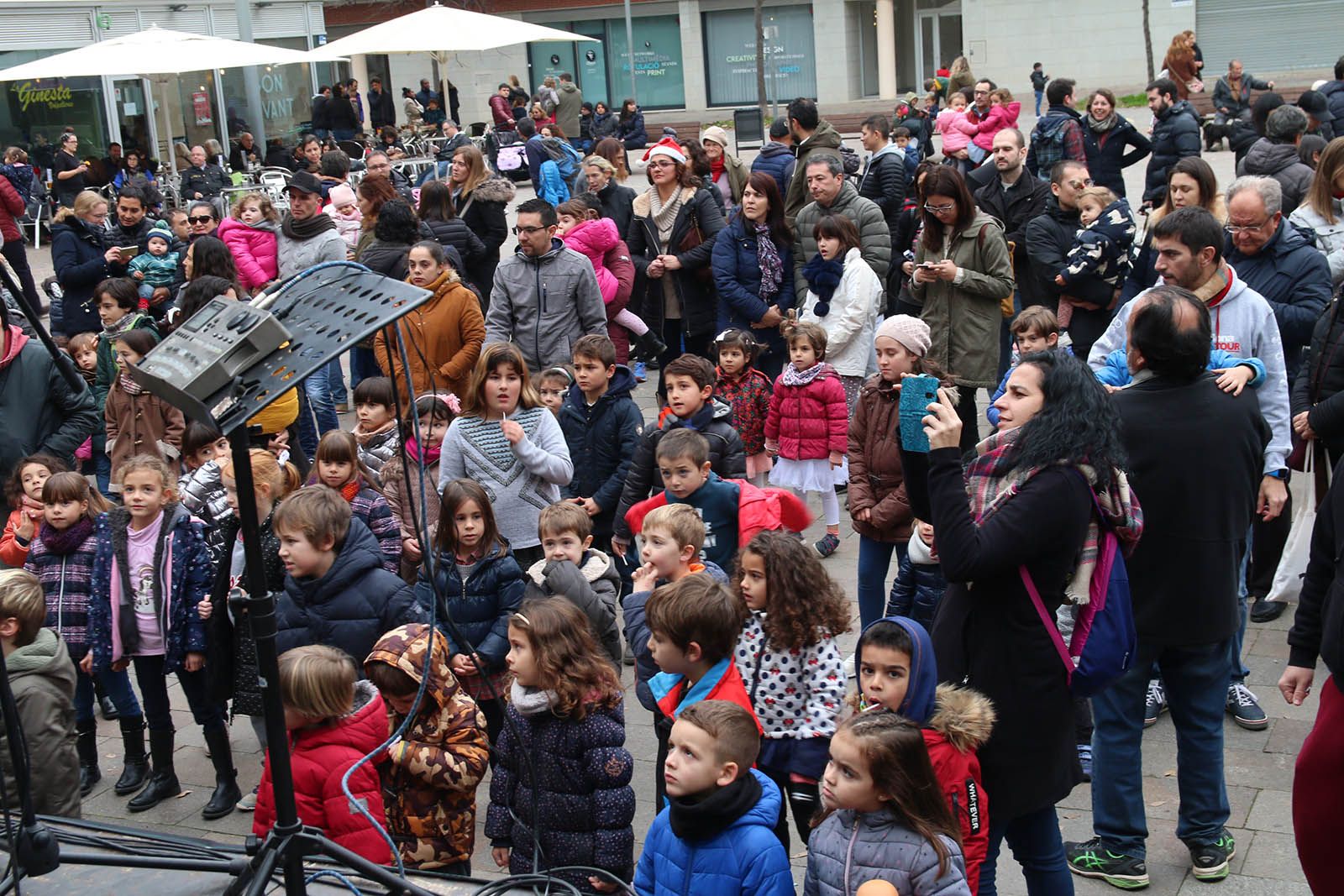 El Caga Tió a Volpelleres. Foto: Lali Álvarez