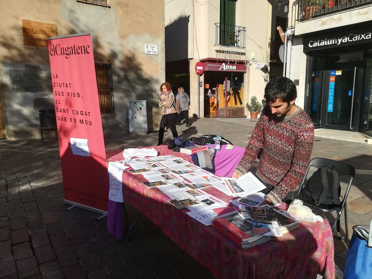 elCugatenc edita periòdicament un monogràfic en paper FOTO: elCugatenc
