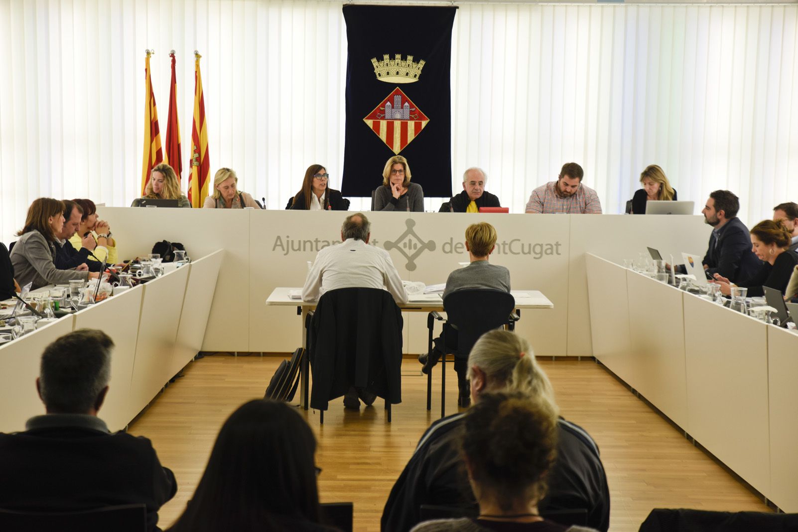 El ple municipal del mes de desembre. FOTO: Bernat Millet