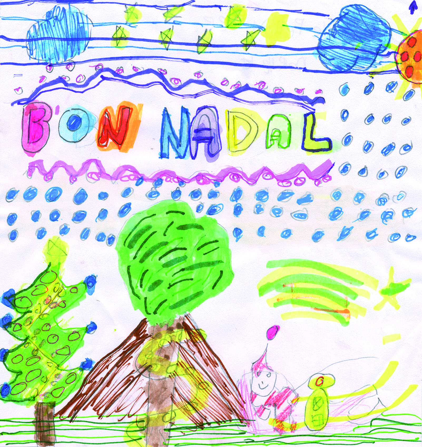 Finalistes del concurs de postals de nadal