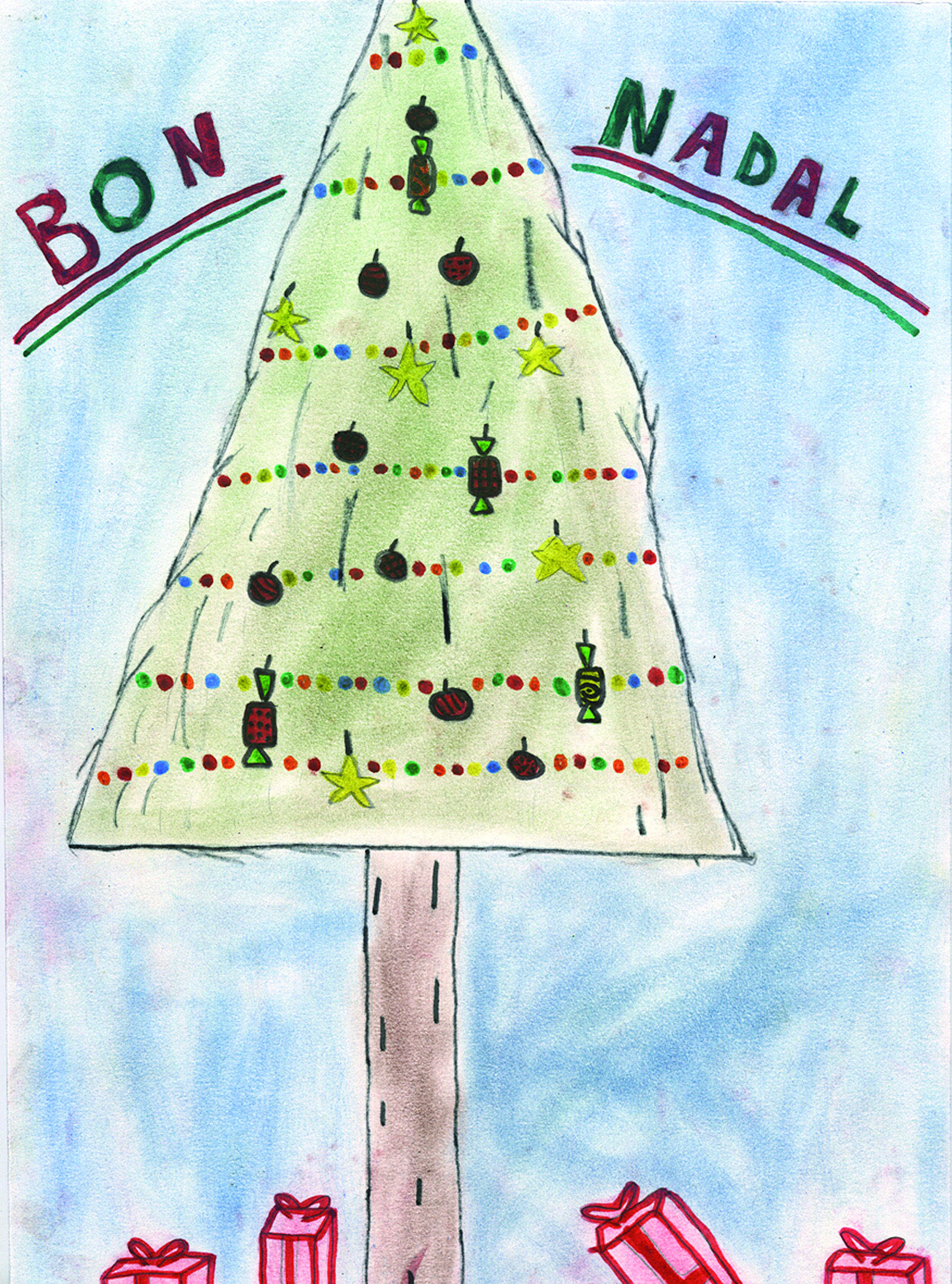 Finalistes del concurs de postals de nadal