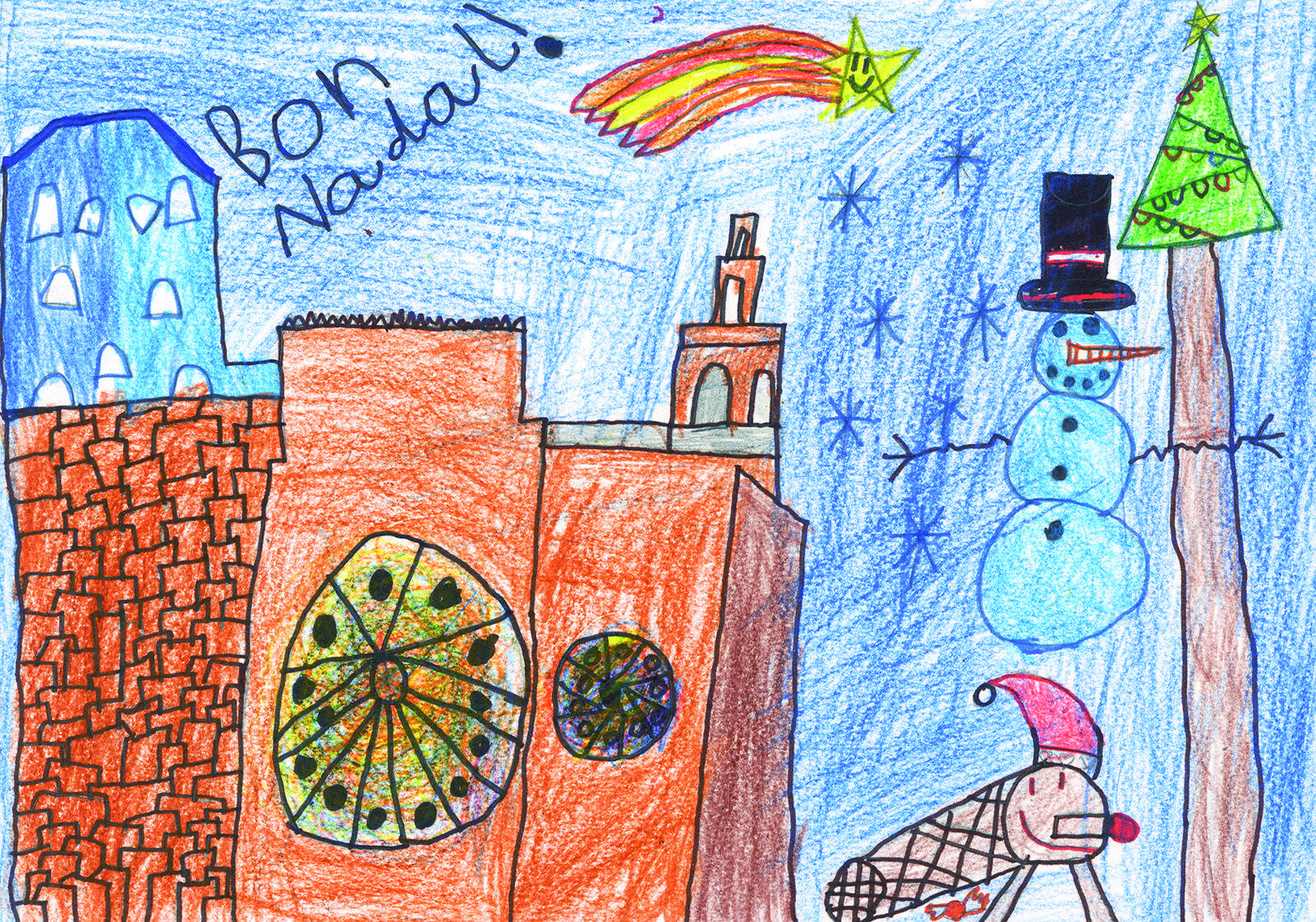 Finalistes del concurs de postals de nadal