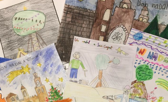 Algunes de les més de 500 postals que han participat en el concurs. FOTO: Cedida