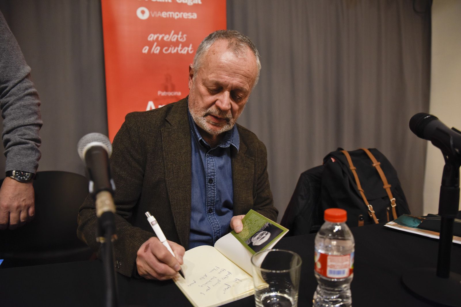 Josep Amorós és col·laborador del TOT Sant Cugat. FOTO: Bernat Milelt