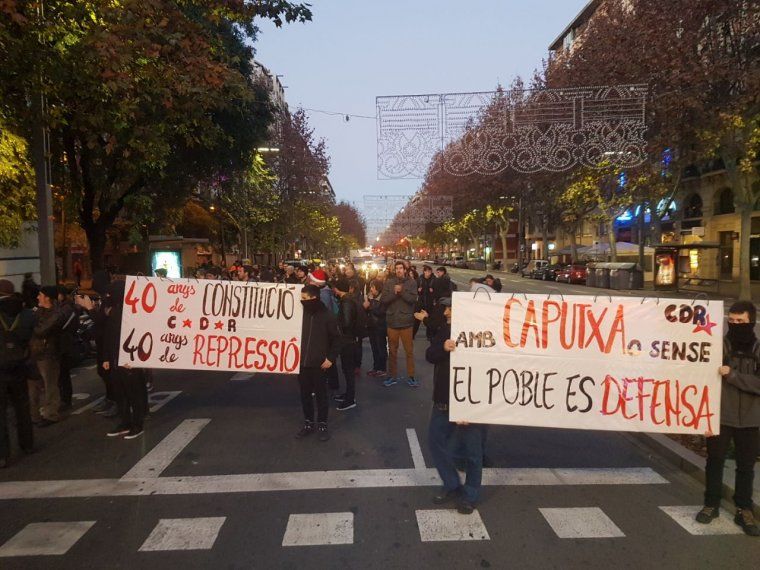 Tall de trànsit a la Diagonal FOTO: El Món / Joan Antoni Guerrero