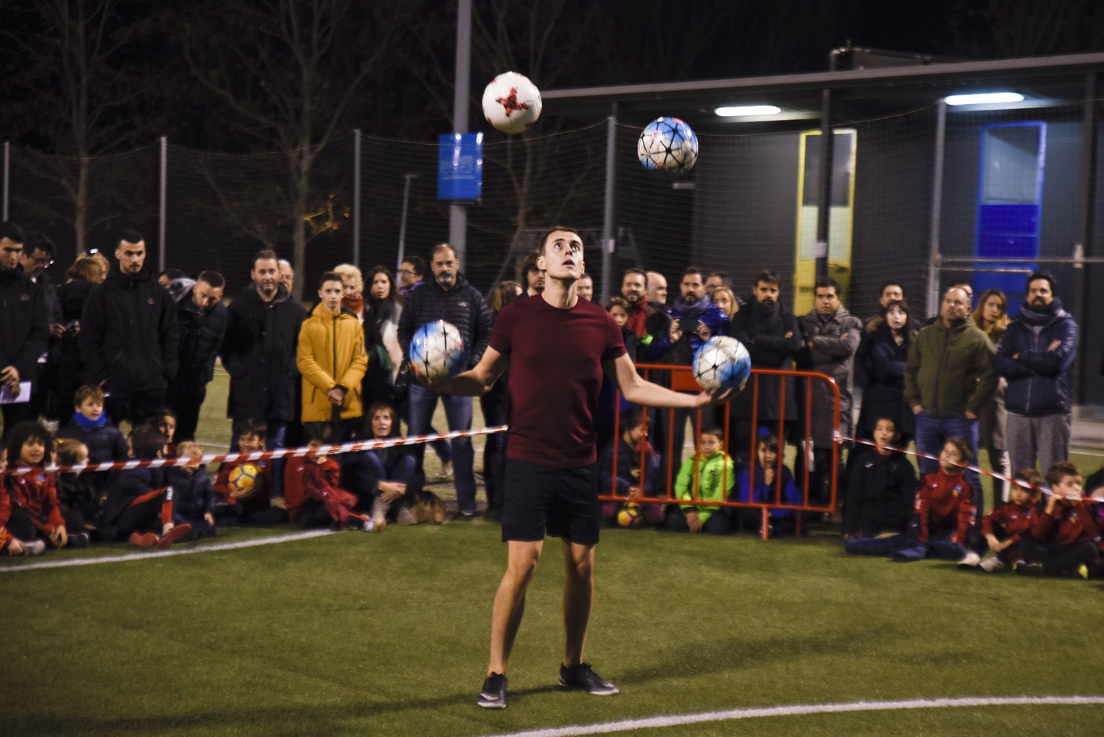 Festa de Nadal del Sant Cugat Futbol Club. Foto: Bernat Millet.