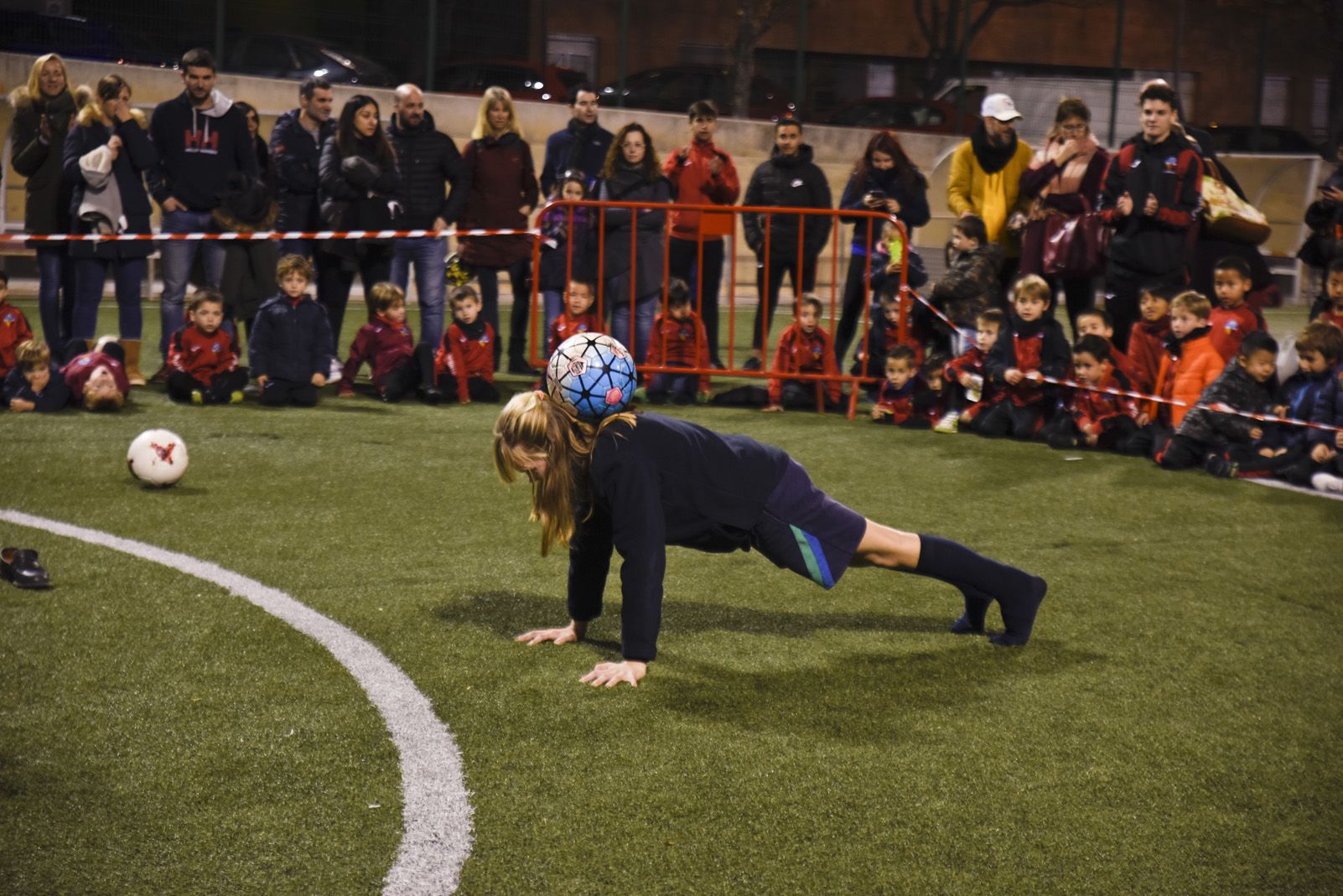 Festa de Nadal del Sant Cugat Futbol Club. Foto: Bernat Millet.
