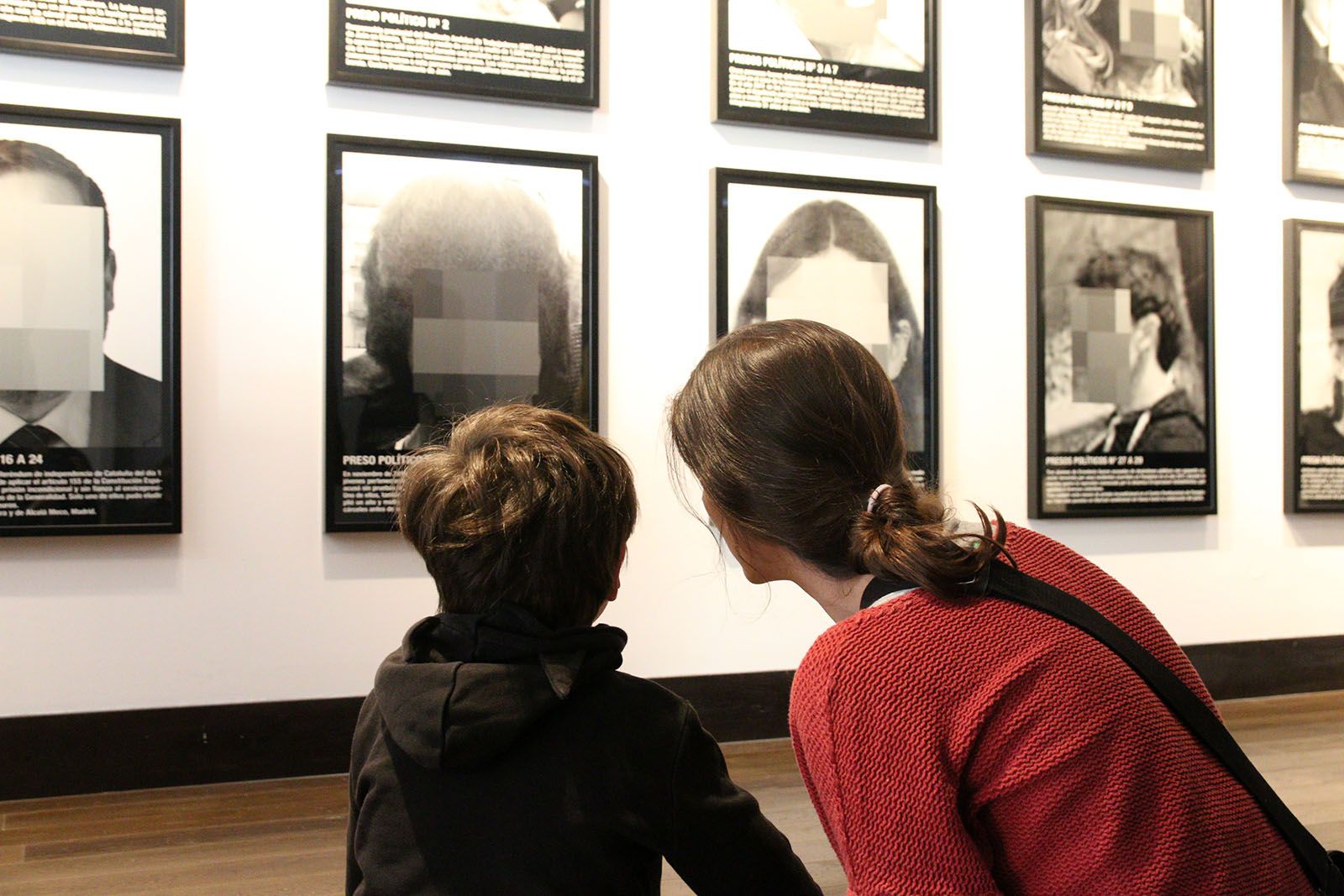 Exposició " Presos polítics a l'Espanya contemporània" al Centre d'Art Maristany. Foto: Lali Álvarez