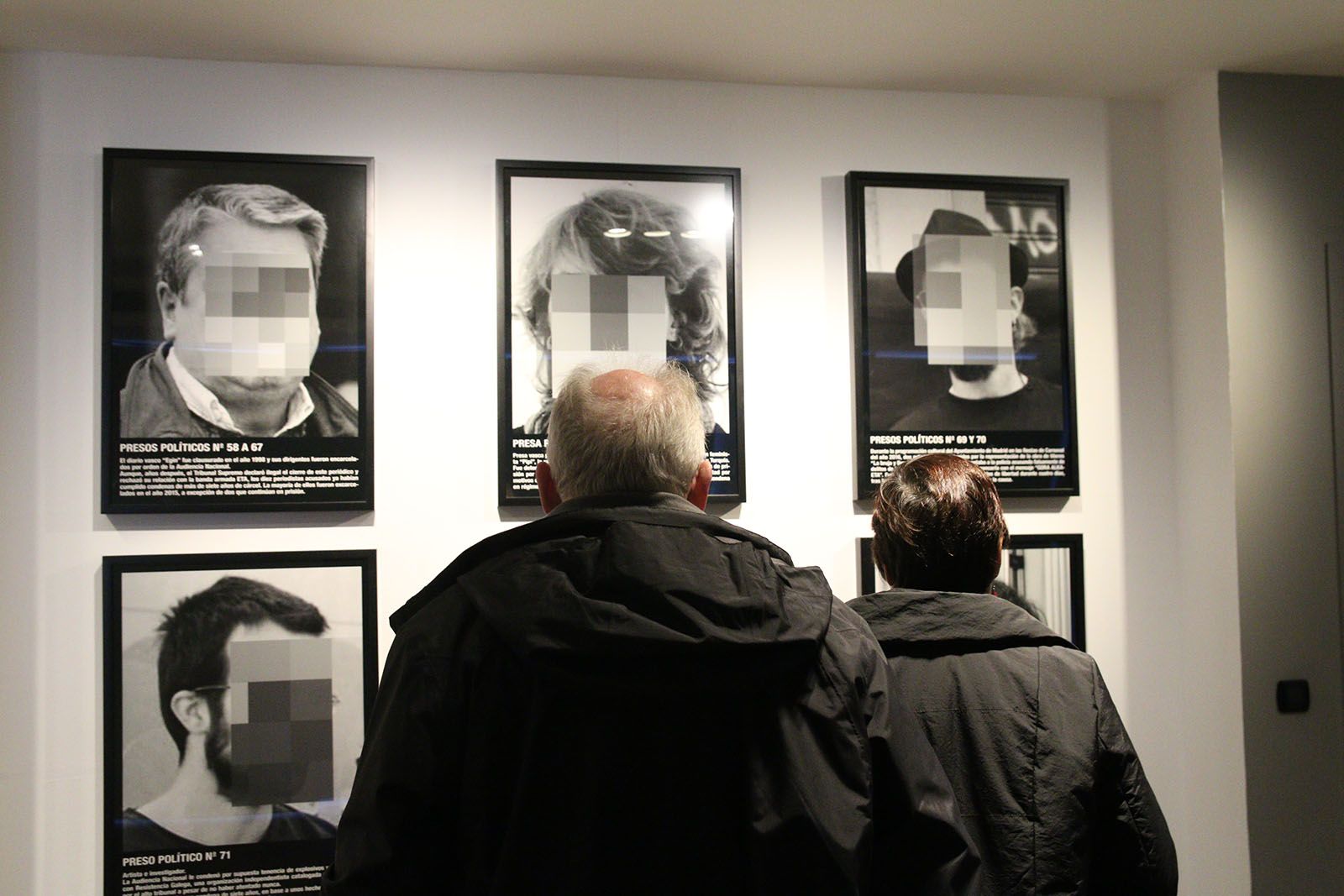 Exposició " Presos polítics a l'Espanya contemporània" al Centre d'Art Maristany. Foto: Lali Álvarez