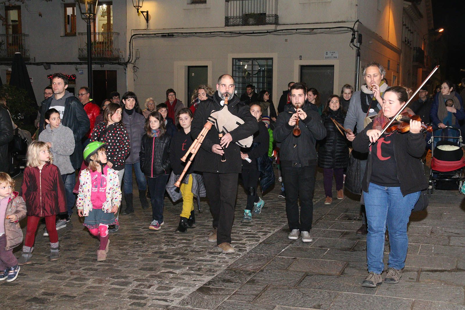 Recorregut pels pessebres de Sant Cugat. Foto: Lali Álvarez