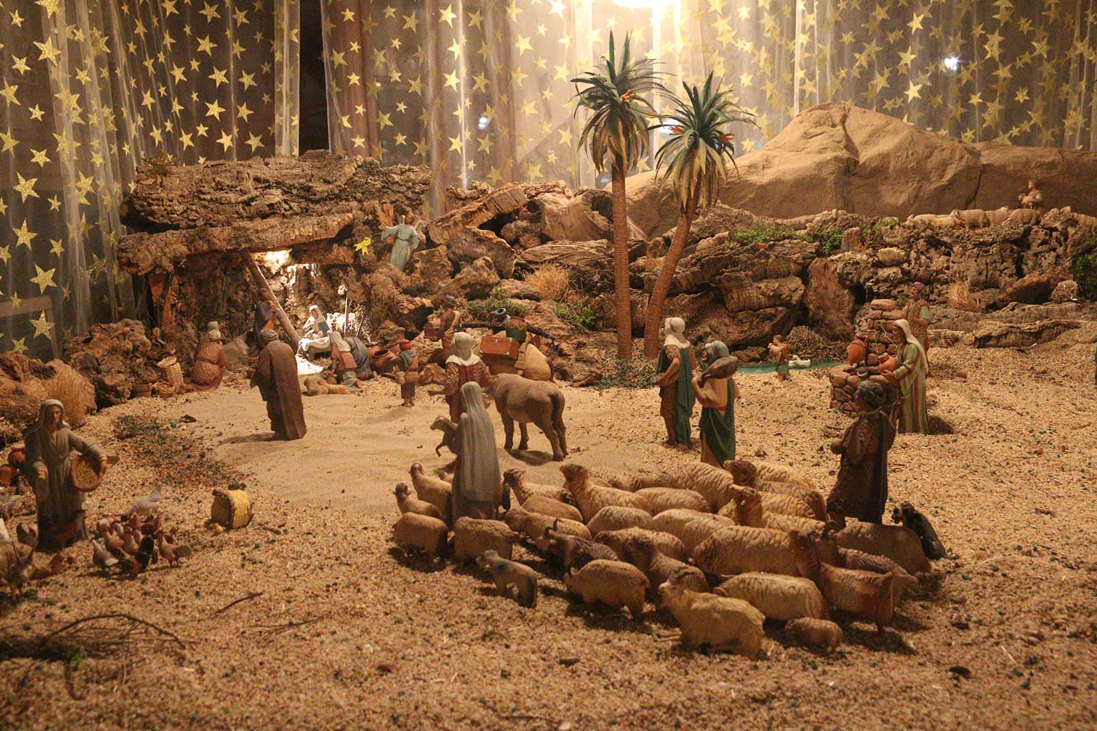 Recorregut pels pessebres de Sant Cugat. Foto: Lali Álvarez