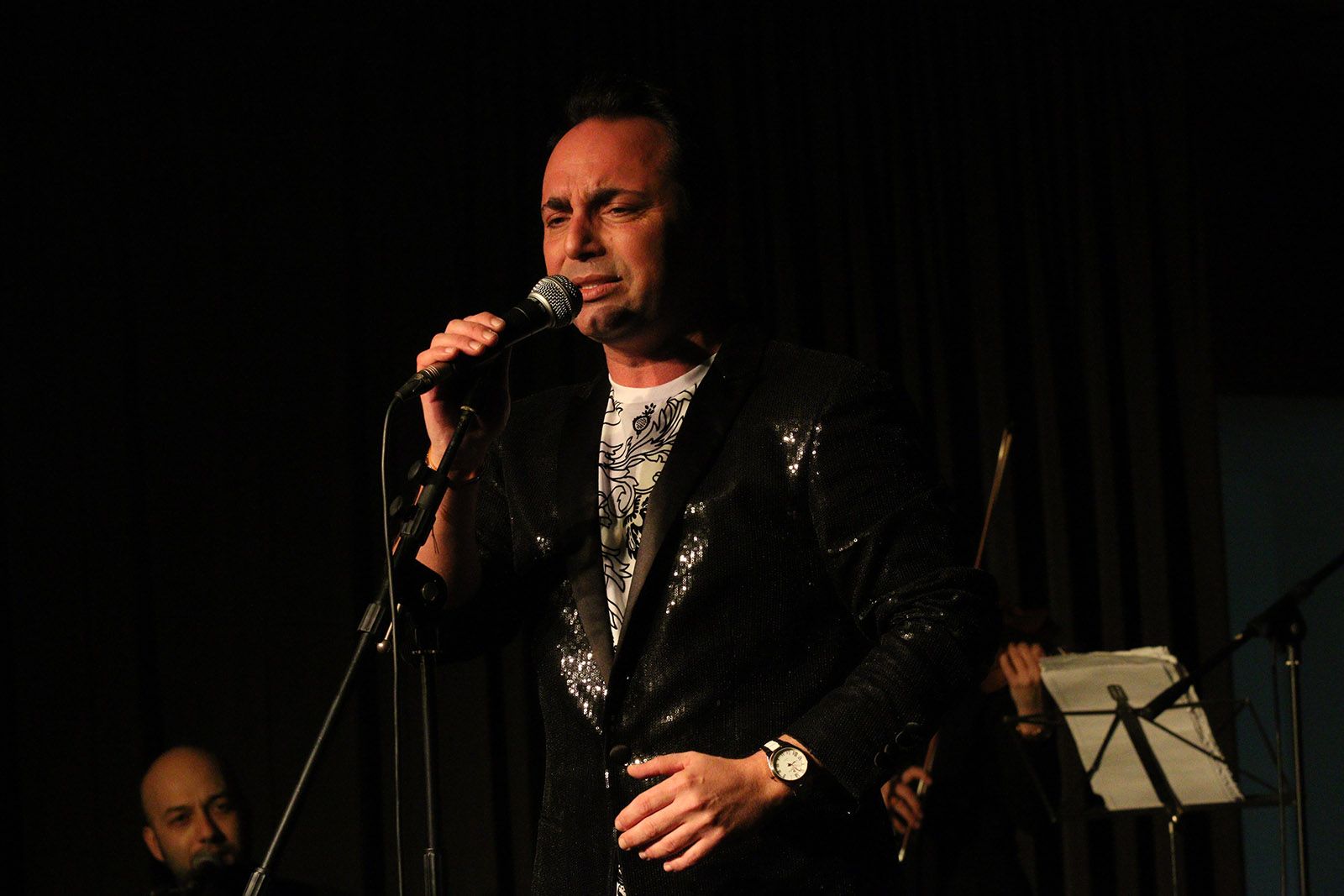 Villancicos flamencos al CPA. Foto: Lali Álvarez