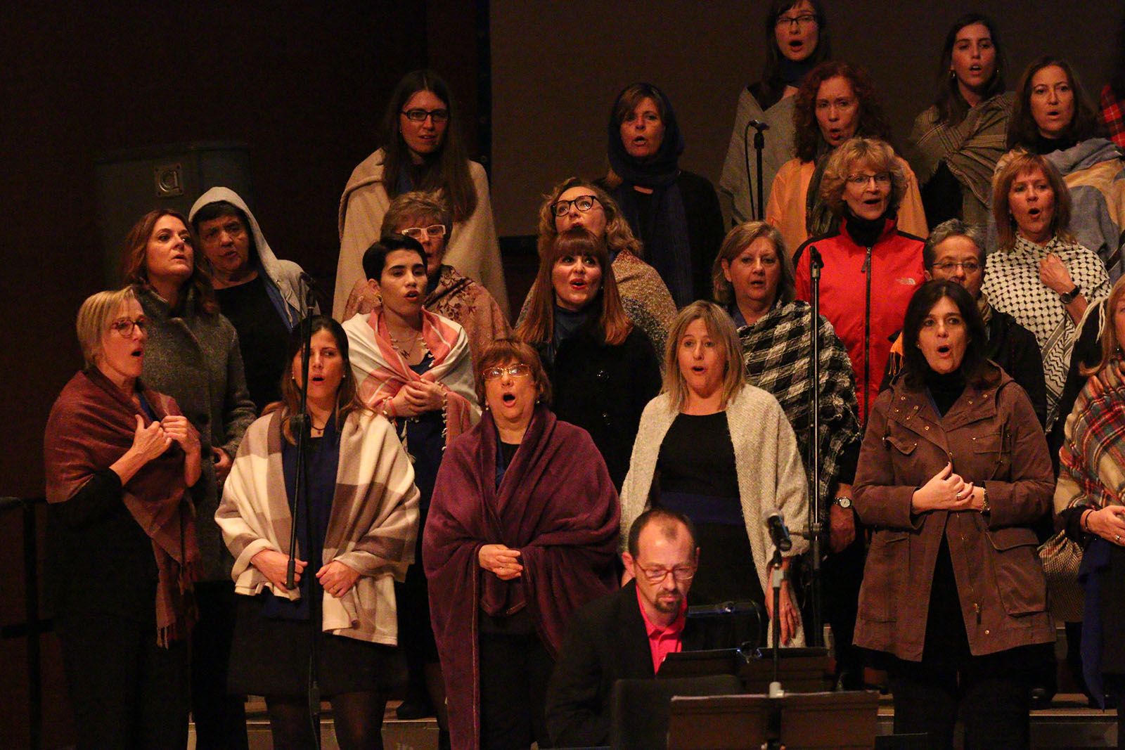 Gòspel solidari al Teatre Auditori. Foto: Lali Álvarez