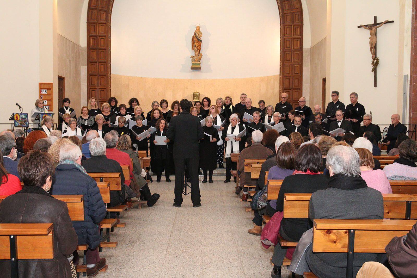 Concert de Nadal a l'esglèsia de l'Assumpció de Valldoreix. Foto: Lali Álvarez