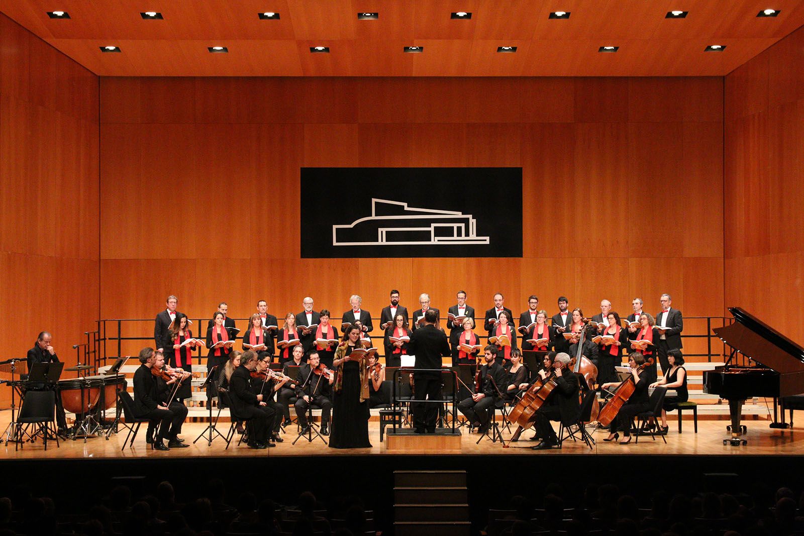 Cantata de Nadal al Teatre Auditori. Foto: Lali Álvarez