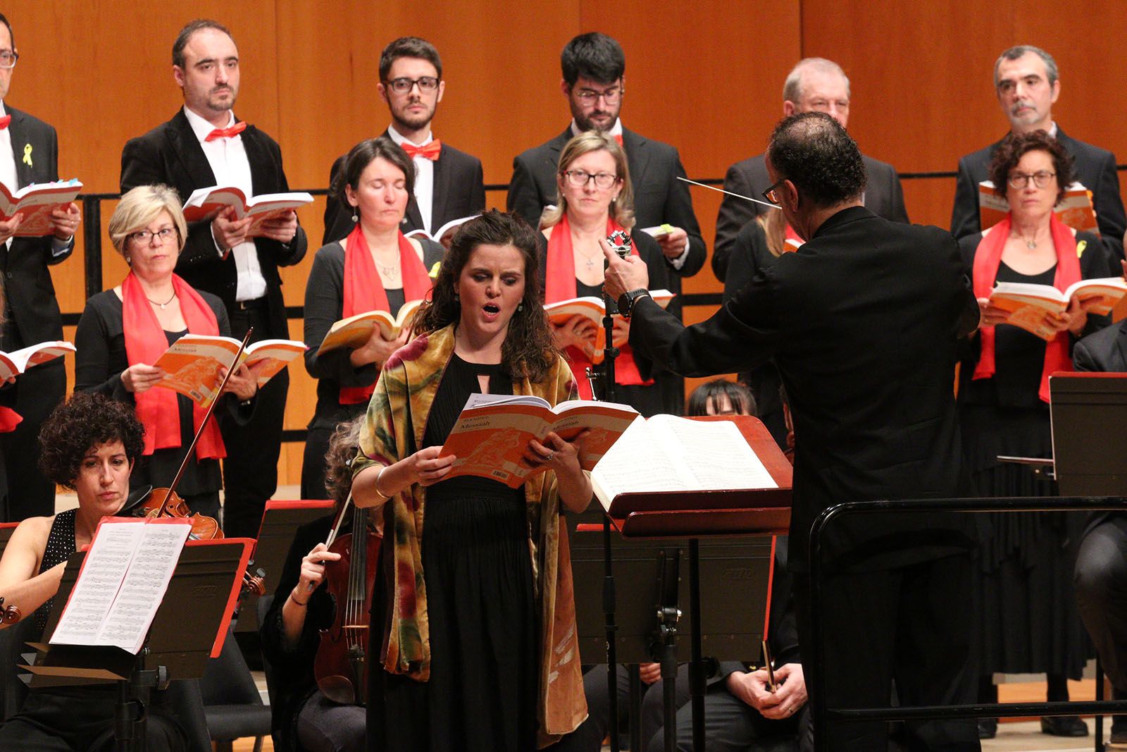 Cantata de Nadal al Teatre Auditori. Foto: Lali Álvarez