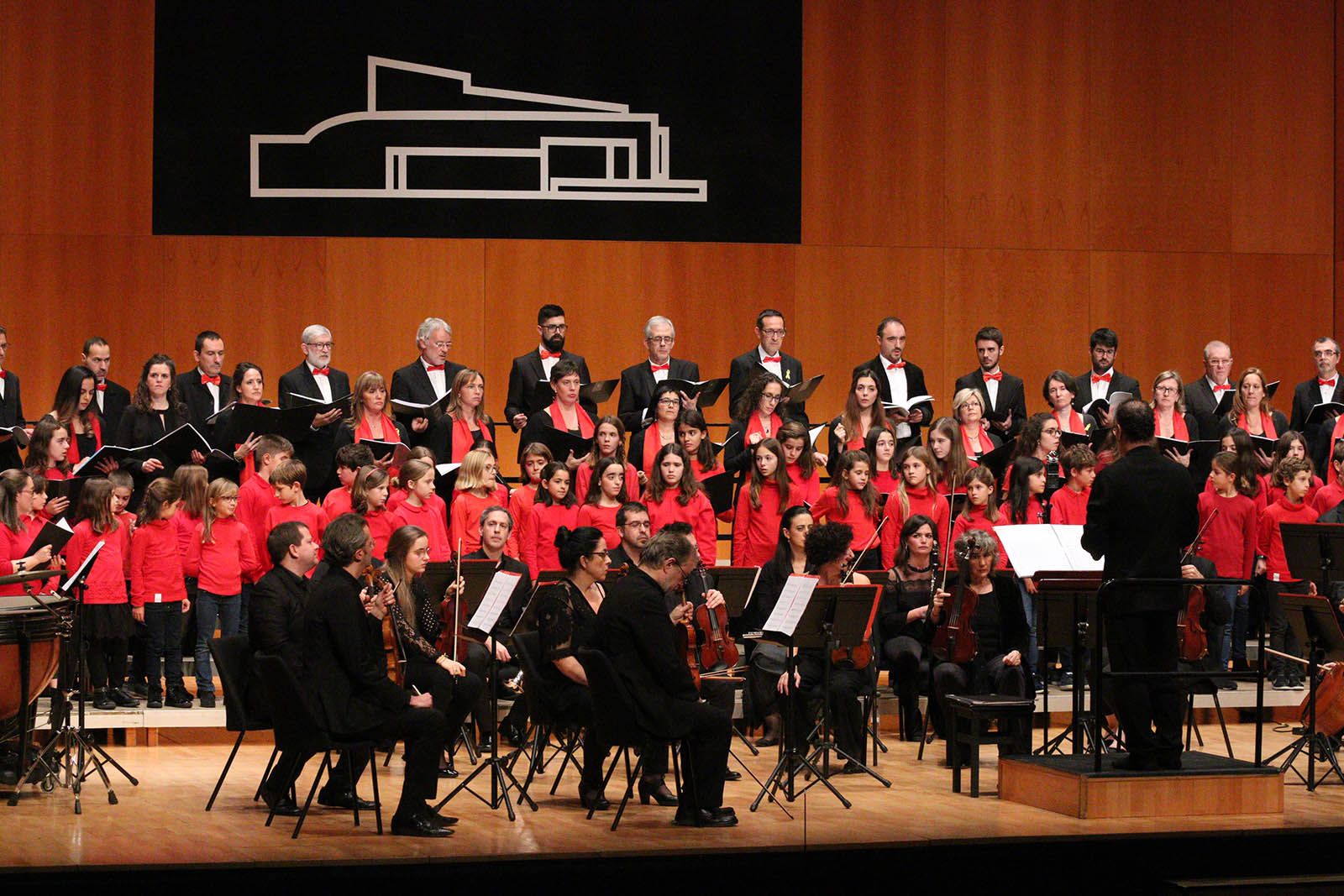 Cantata de Nadal al Teatre Auditori. Foto: Lali Álvarez