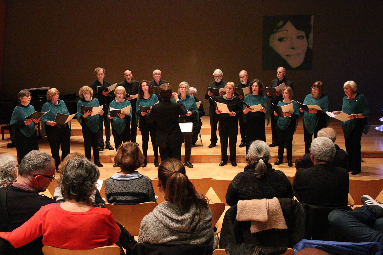 Concert de la Coral del Club Muntanyenc. Foto: Lali Álvarez