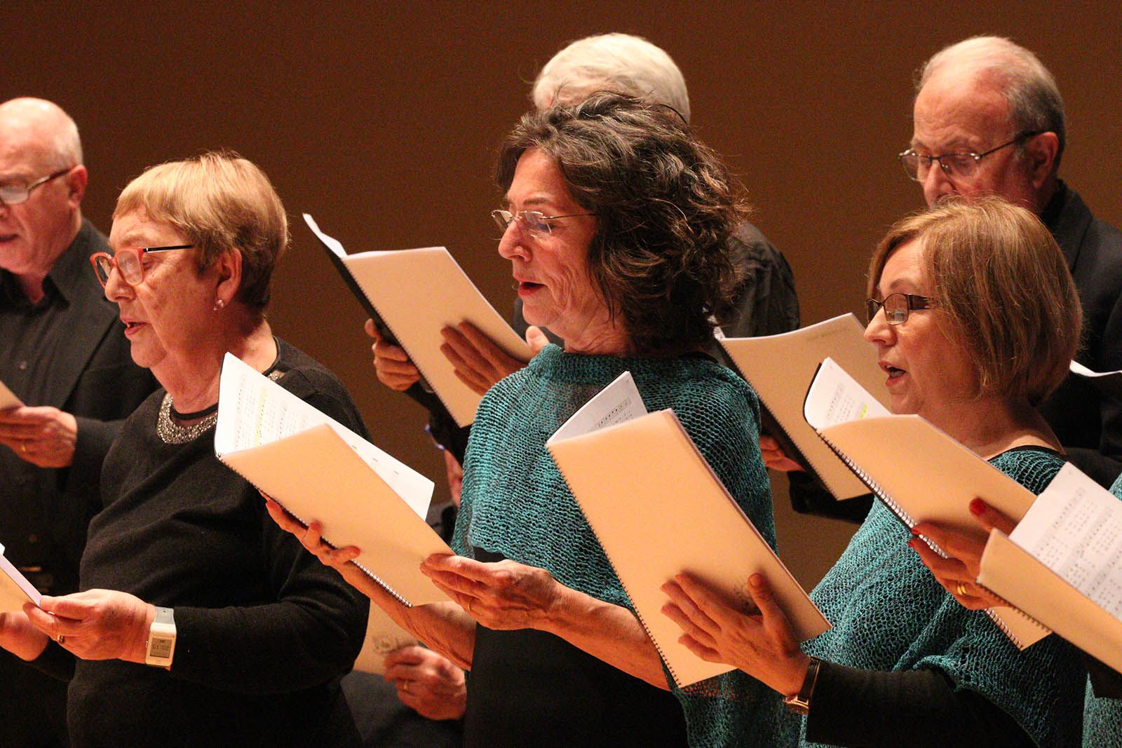 Concert de la Coral del Club Muntanyenc. Foto: Lali Álvarez