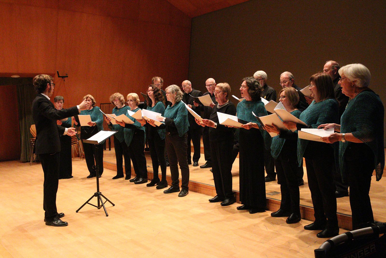 Concert de la Coral del Club Muntanyenc. Foto: Lali Álvarez