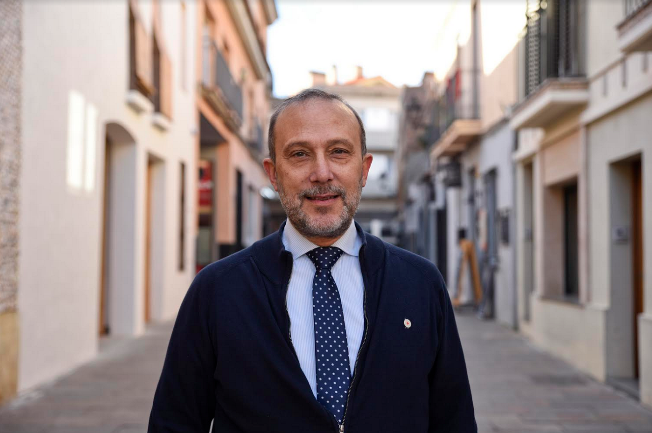 Lluís Carreras, president del Comitè Comarcal de Creu Roja. FOTO: Bernat Millet 