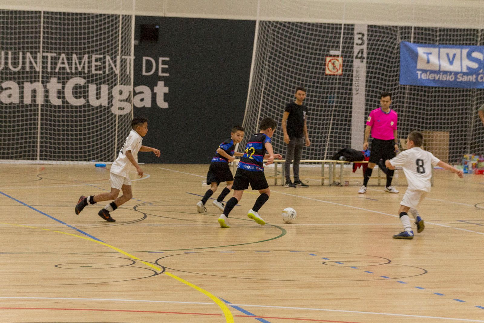 Finals del Torneig Internacional Ciutat de Sant Cugat de futbol sala. FOTO: Paula Galván
