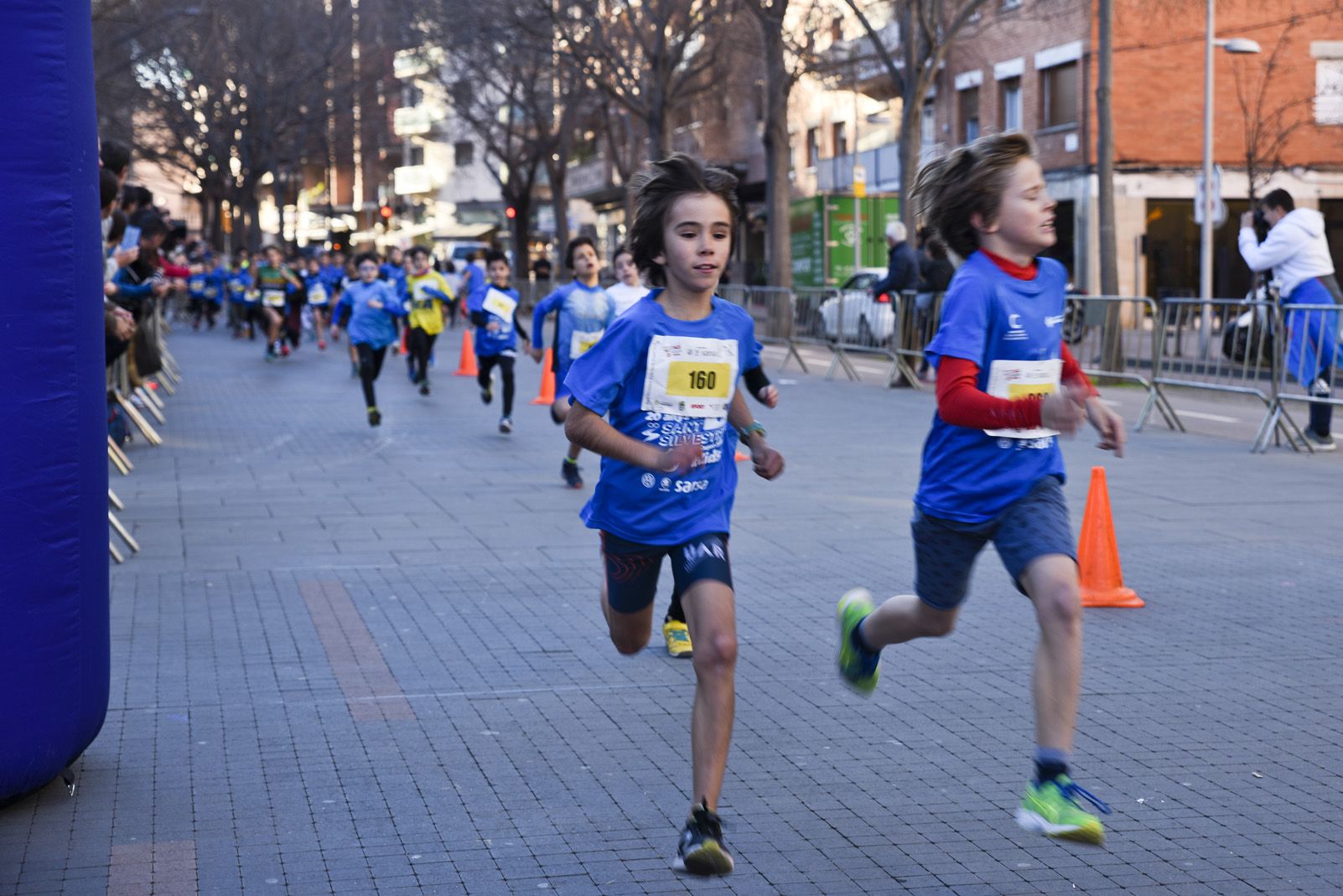 Sant Silvestre kids de Sant Cugat 2018. Foto: Bernat Millet.