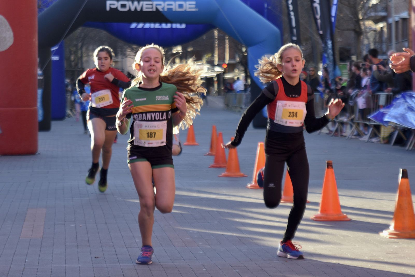 Sant Silvestre kids de Sant Cugat 2018. Foto: Bernat Millet.