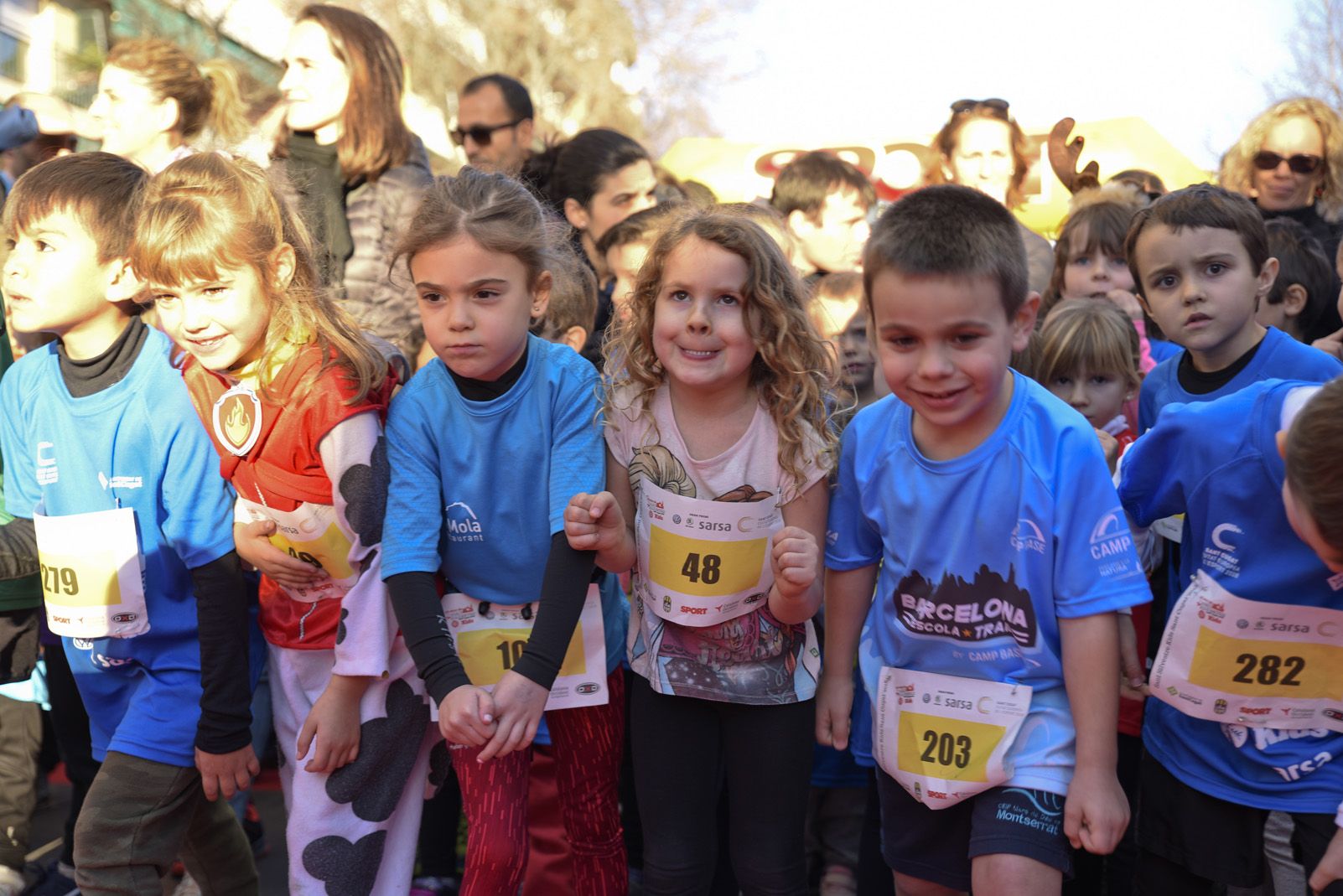 Sant Silvestre kids de Sant Cugat 2018. Foto: Bernat Millet.