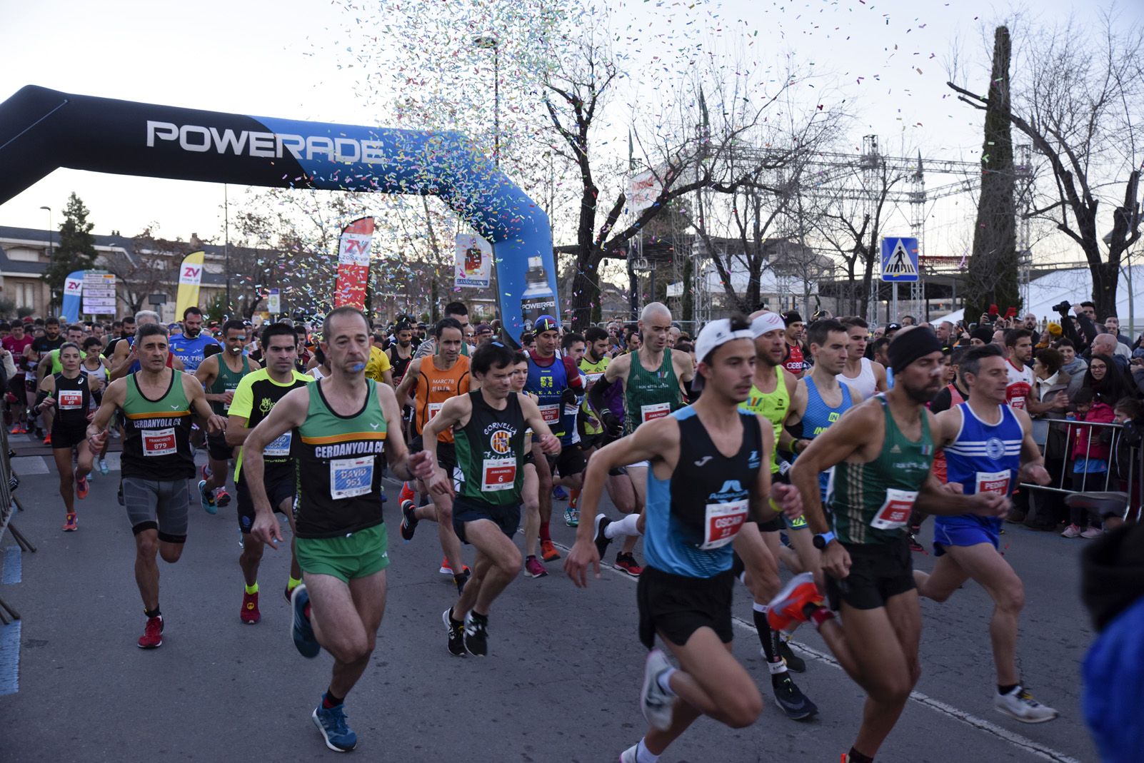 Sant Silvestre de Sant Cugat 2018. Foto: Bernat Millet.