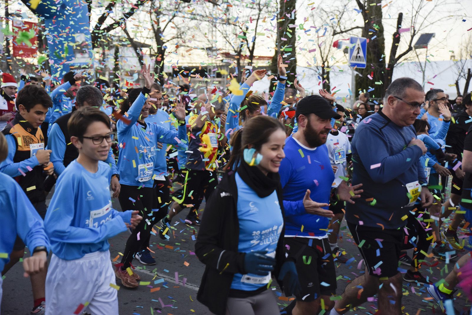 Sant Silvestre de Sant Cugat 2018. Foto: Bernat Millet.