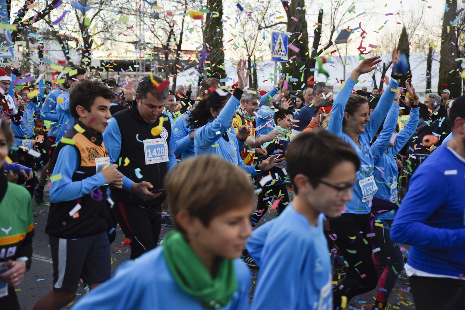 Sant Silvestre de Sant Cugat 2018. Foto: Bernat Millet.