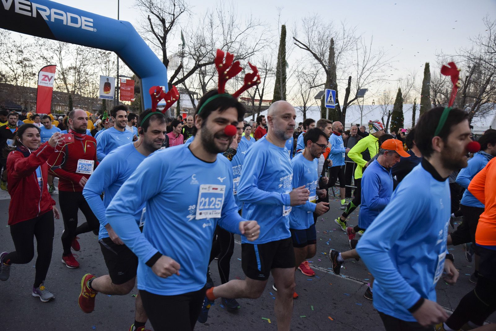Sant Silvestre de Sant Cugat 2018. Foto: Bernat Millet.